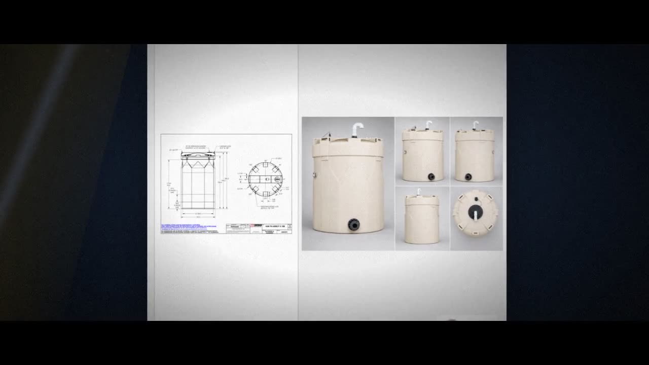 Snyder Industries 6500 Gallon ASTM XLPE Double Wall Tank video
