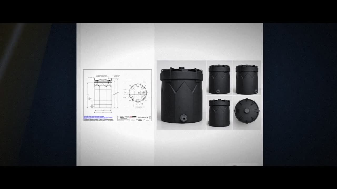 Snyder Industries 6500 Gallon ASTM XLPE Black Double Wall Tank video