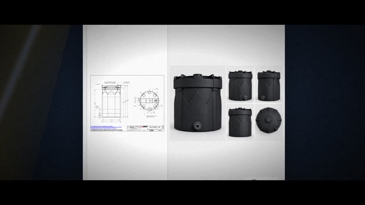 Snyder Industries 6500 Gallon ASTM Black Double Wall Tank video