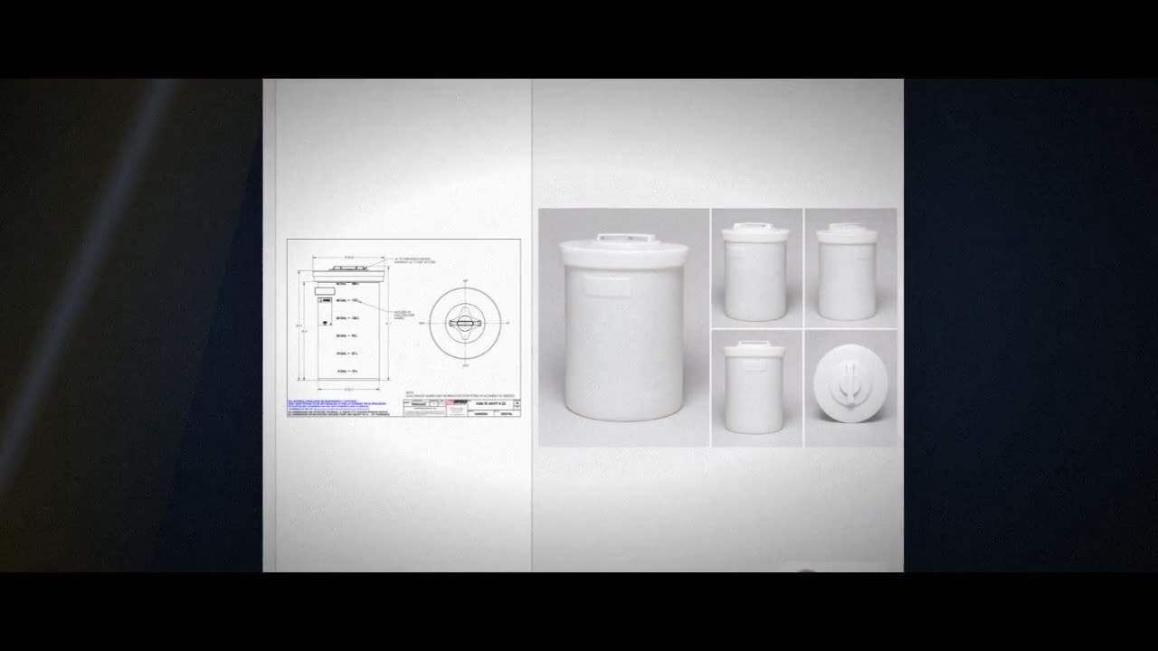 Snyder Industries 60 Gallon ASTM XLPE Heavy Duty Vertical Storage Tank video