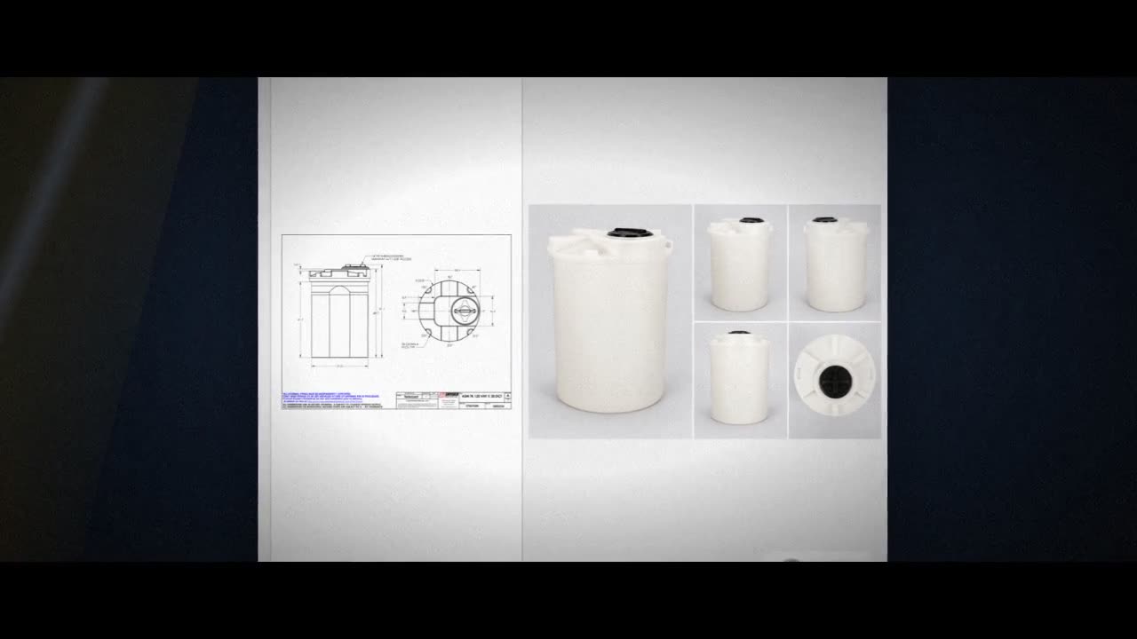 Snyder Industries 120 Gallon ASTM XLPE Double Wall Tank video