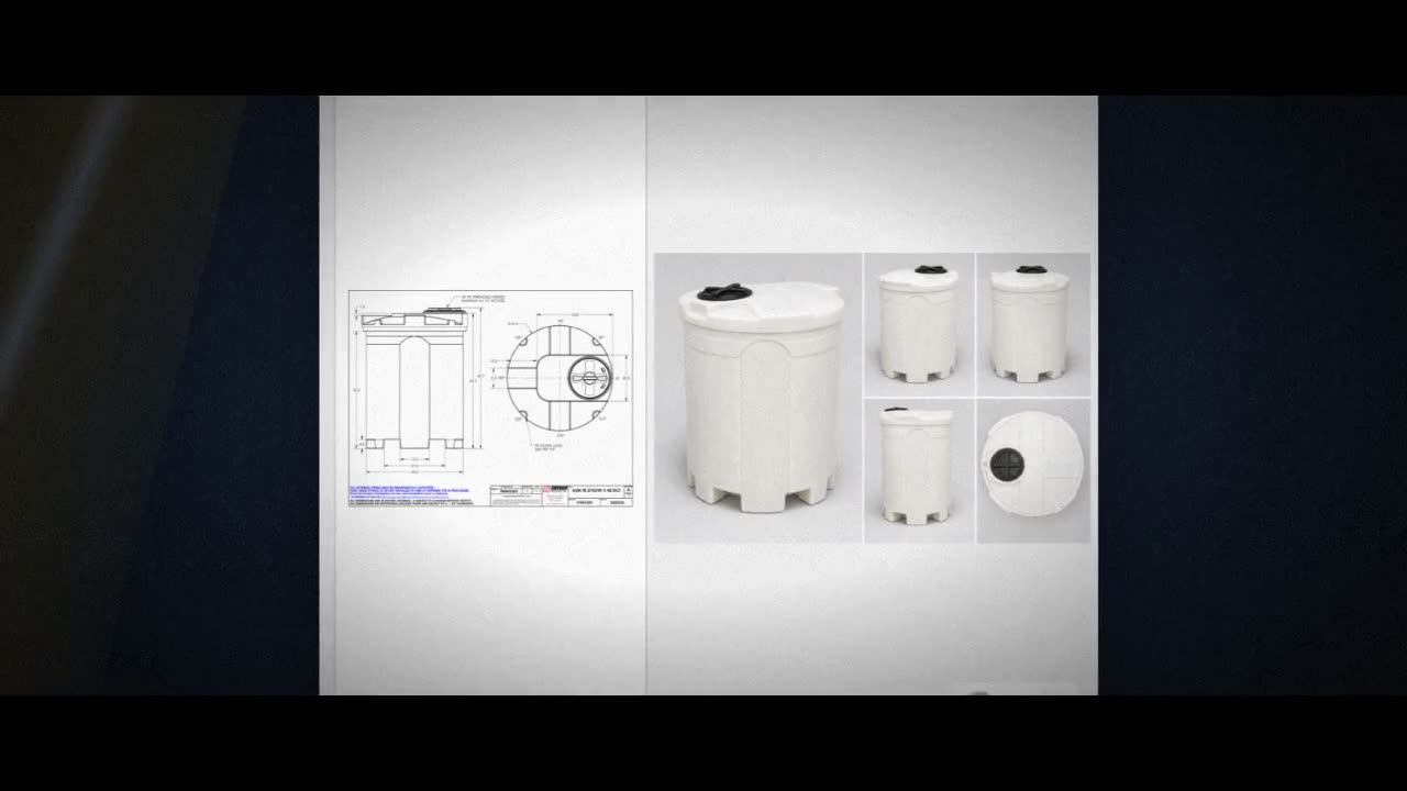 Snyder Industries 275 Gallon ASTM XLPE Double Wall Tank video