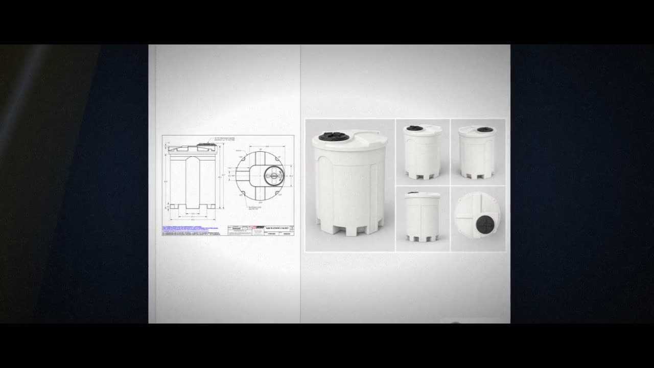 Snyder Industries 275 Gallon Sodium Hypochlorite (UV) Double Wall Tank video