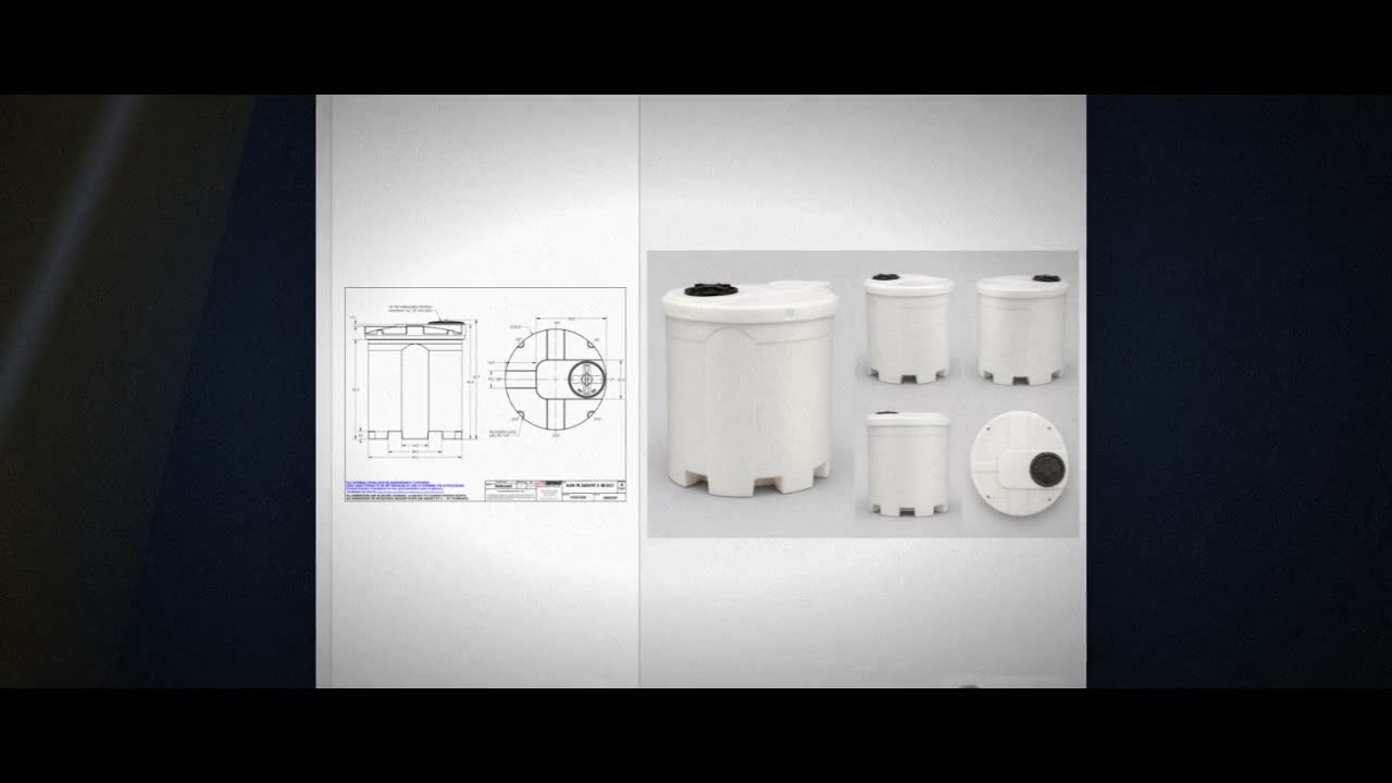 Snyder Industries 360 Gallon ASTM XLPE Double Wall Tank video