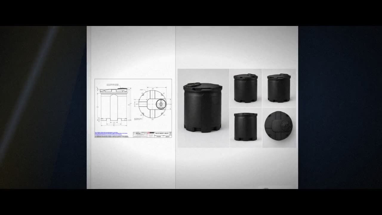 Snyder Industries 360 Gallon ASTM XLPE Black Double Wall Tank video