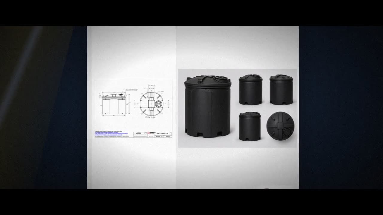 Snyder Industries 500 Gallon ASTM Black Double Wall Tank video