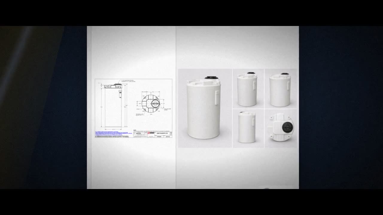 Snyder Industries 250 Gallon Sodium Hypochlorite (UV) Vertical Storage video