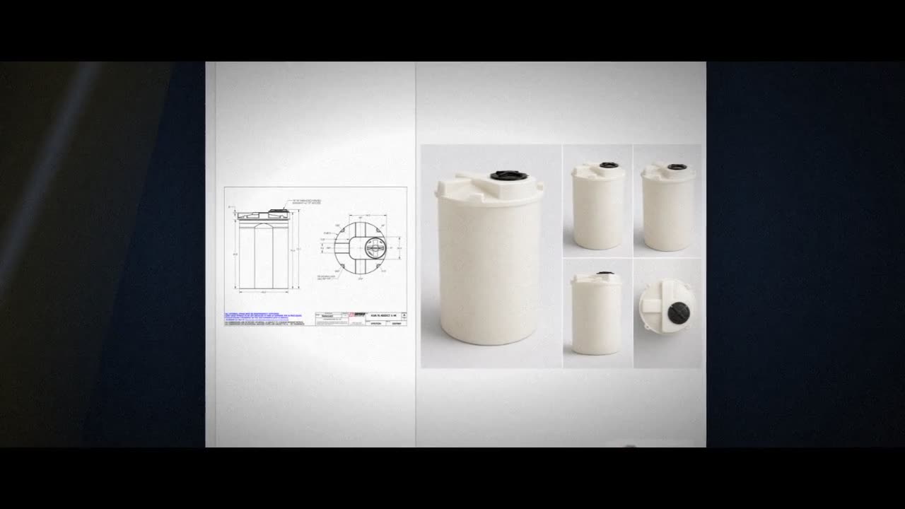 Snyder Industries 405 Gallon ASTM XLPE Double Wall Tank video