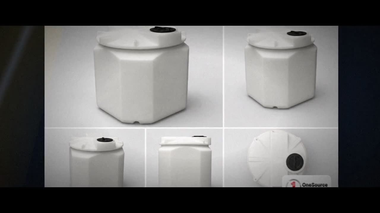 Snyder Industries 750 Gallon Sodium Hypochlorite (UV) Double Wall Tank video