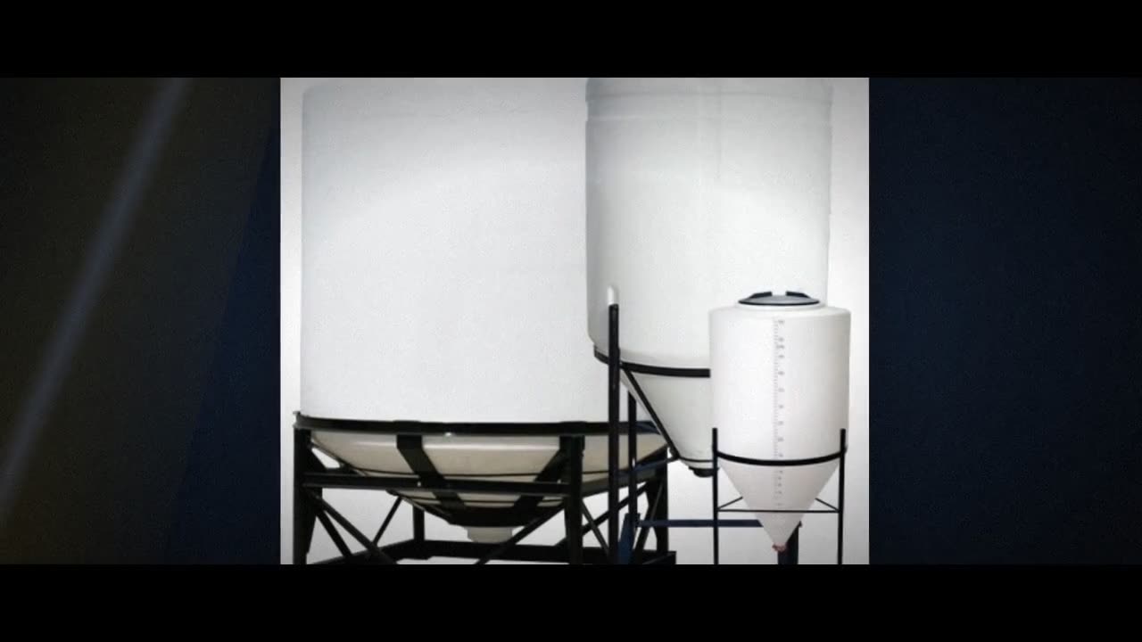 Snyder Industries 500 Gallon XLPE Heavy Duty Cone Bottom Tank video