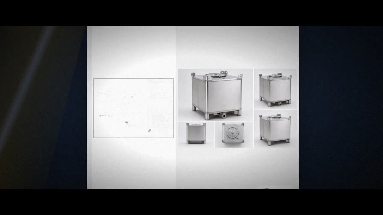 Snyder Industries 300 Gallon 304 Stainless Steel Supertainer IBC Tote  video