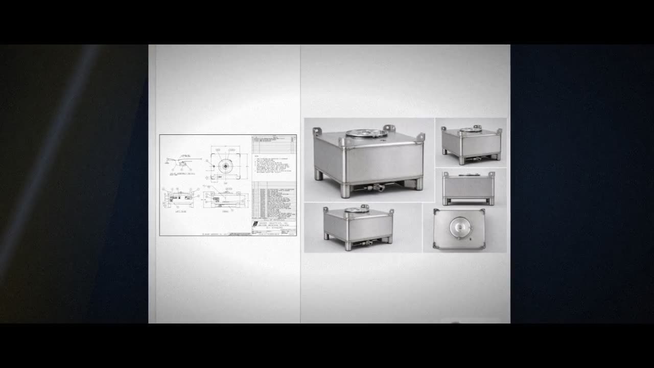 Snyder Industries 120 Gallon 304 Stainless Steel Supertainer IBC Tote  video