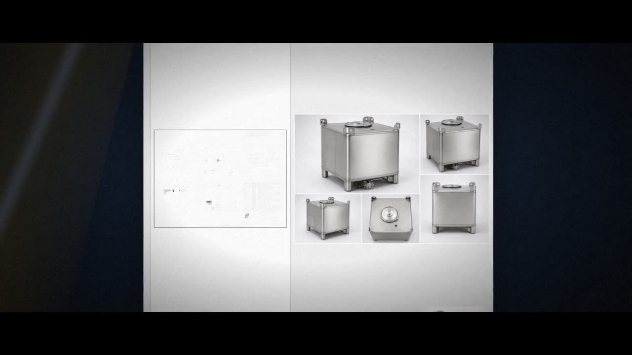 Snyder Industries 300 Gallon 304 Stainless Steel Supertainer IBC Tote  video