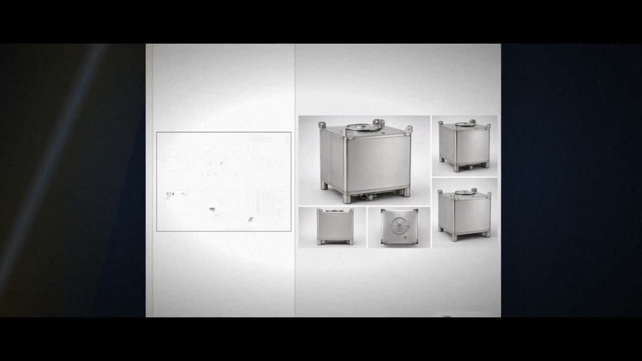 Snyder Industries 350 Gallon 304 Stainless Steel Supertainer IBC Tote  video
