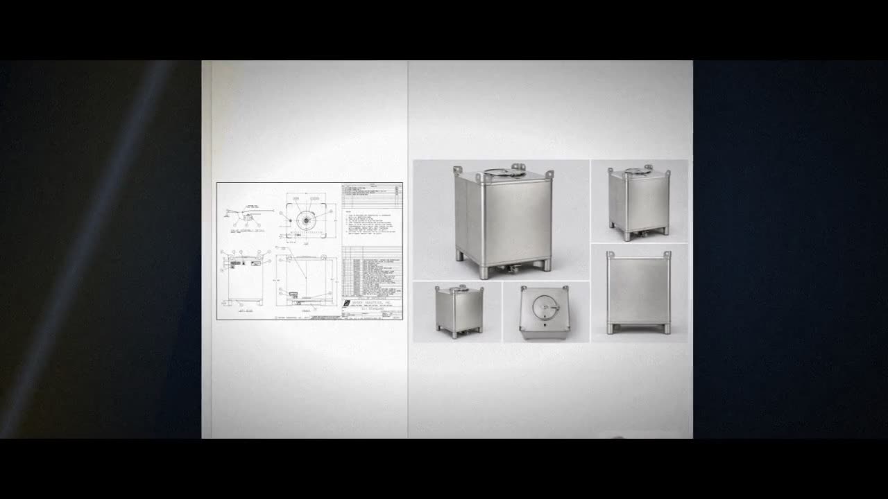 Snyder Industries 446 Gallon 304 Stainless Steel Supertainer IBC Tote  video