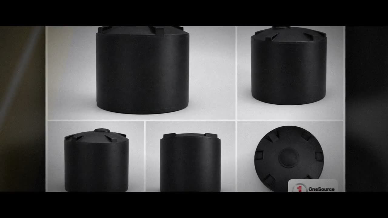 Snyder Industries 6000 Gallon Black Heavy Duty Vertical Storage Tank video