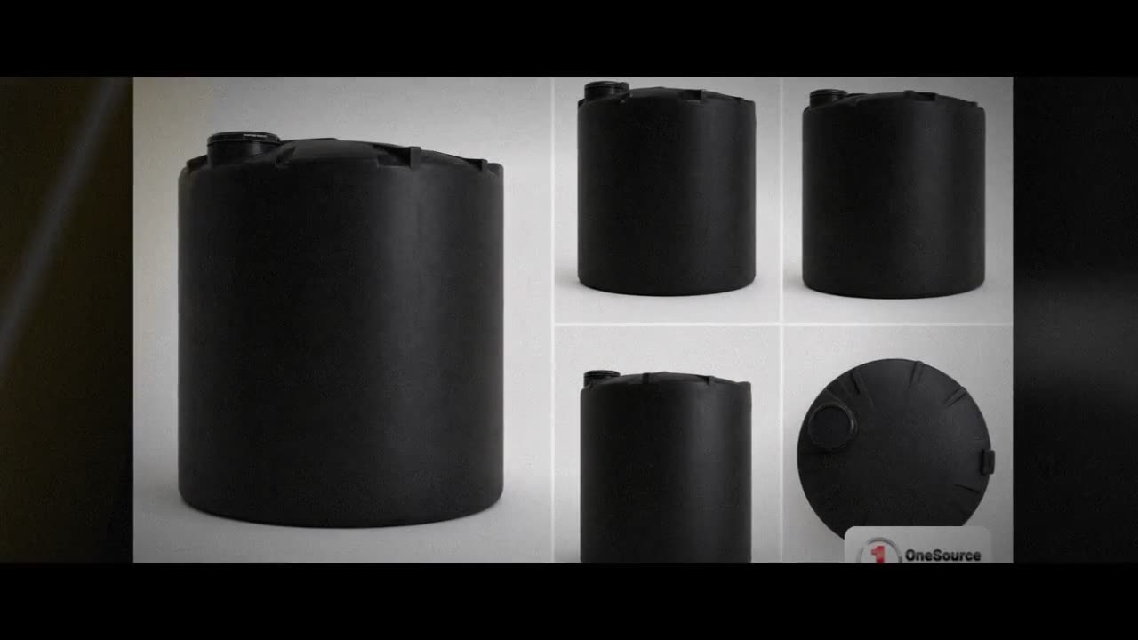 Snyder Industries 6000 Gallon Black Vertical Storage Tank video