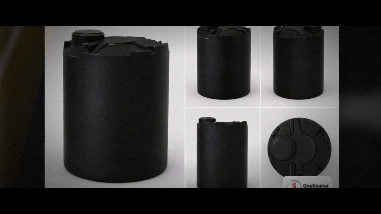 Snyder Industries 5500 Gallon ASTM XLPE Black Heavy Duty Vertical Stor video