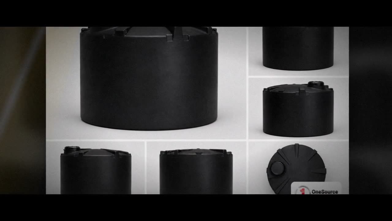 Snyder Industries 5400 Gallon Black Heavy Duty Vertical Storage Tank video