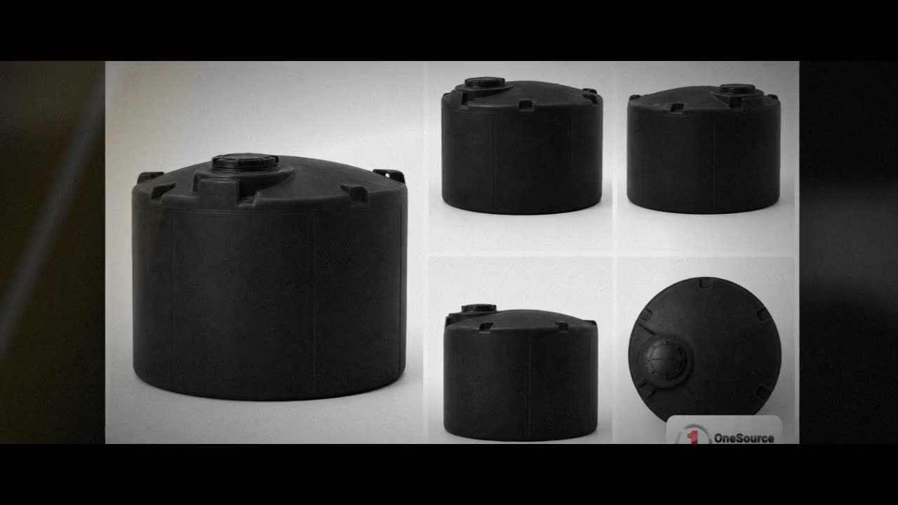 Snyder Industries 5400 Gallon Black Vertical Storage Tank video