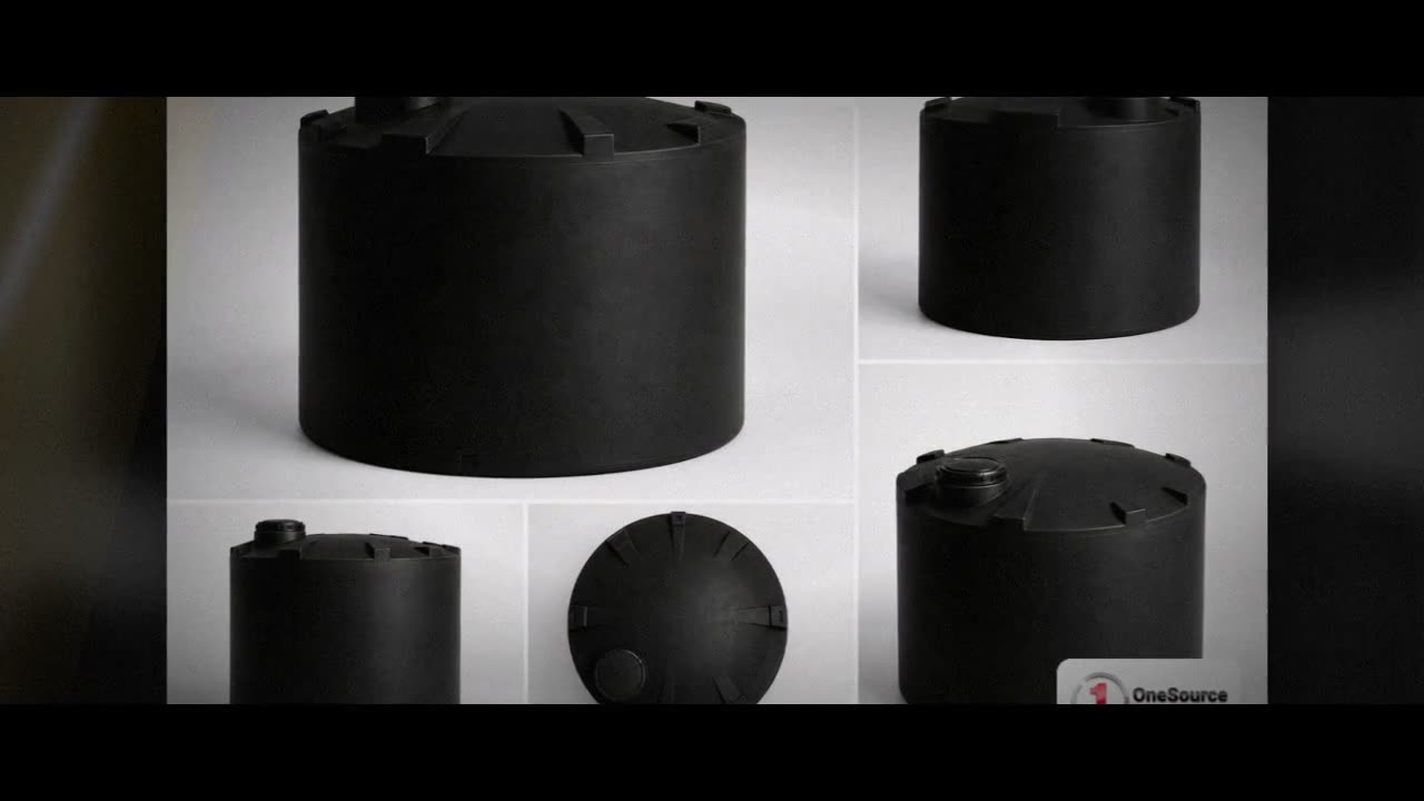 Snyder Industries 4500 Gallon ASTM 1.35 SG Black Vertical Storage Tank video