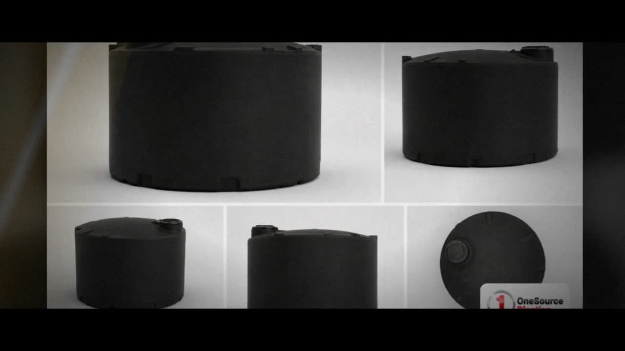 Snyder Industries 4500 Gallon ASTM 1.35 SG Black Vertical Storage Tank video