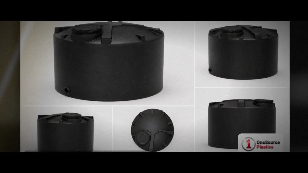 Snyder Industries 5000 Gallon Black Vertical Storage Tank video