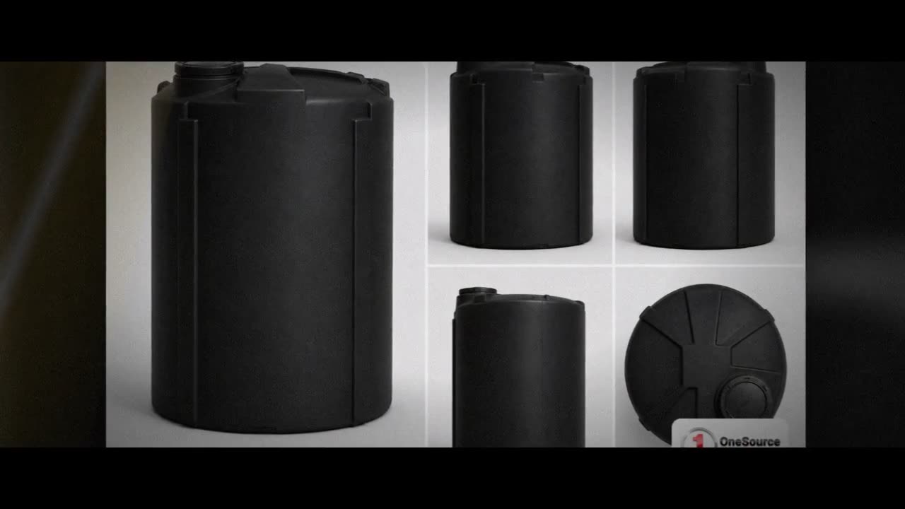 Snyder Industries 6900 Gallon Black Heavy Duty Vertical Storage Tank video