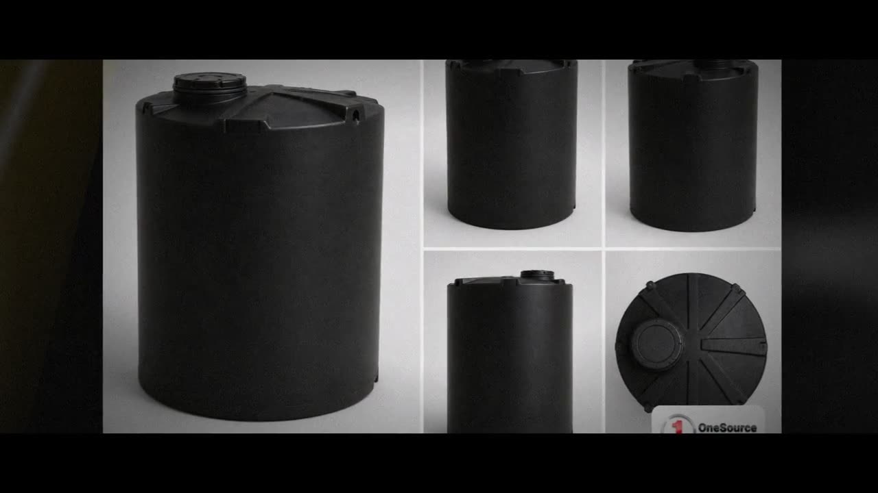 Snyder Industries 6900 Gallon Black Vertical Storage Tank video