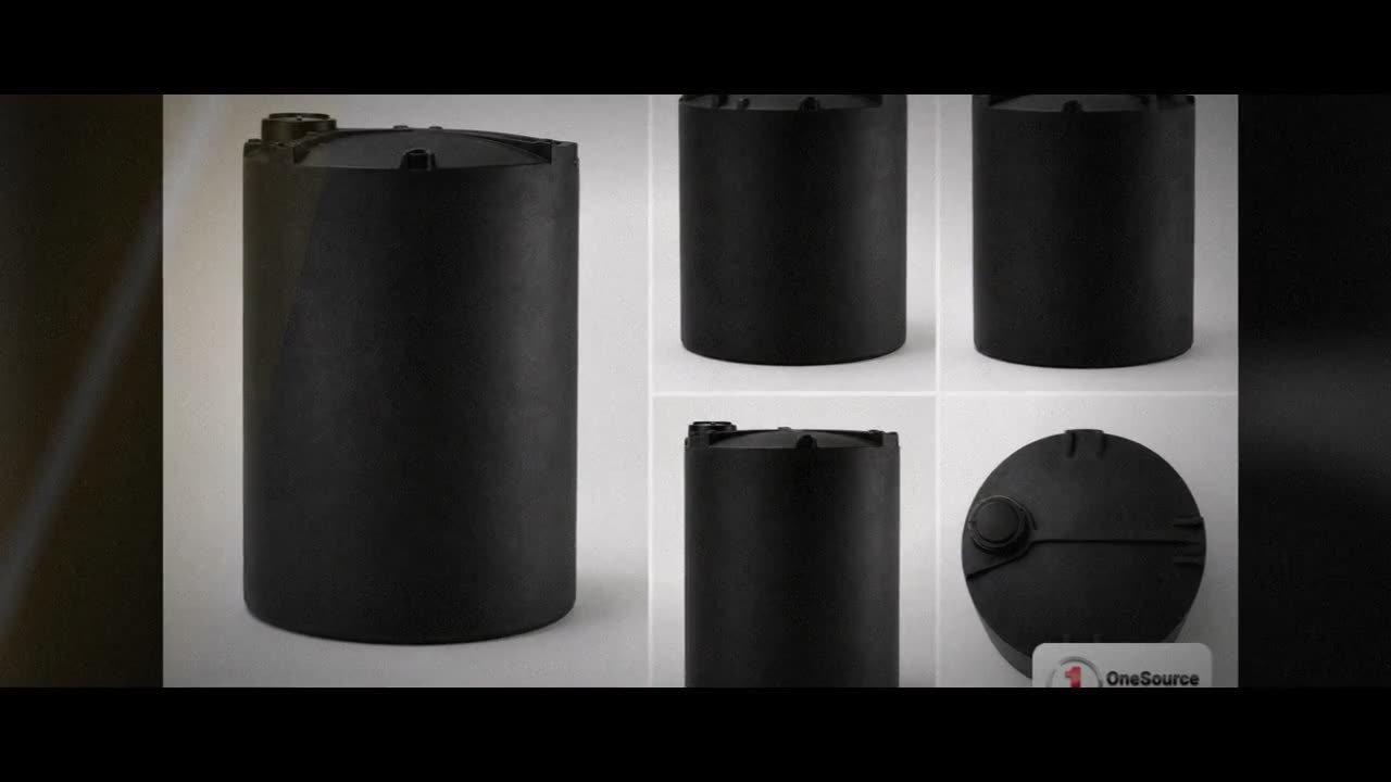 Snyder Industries 6500 Gallon ASTM XLPE Black Vertical Storage Tank video