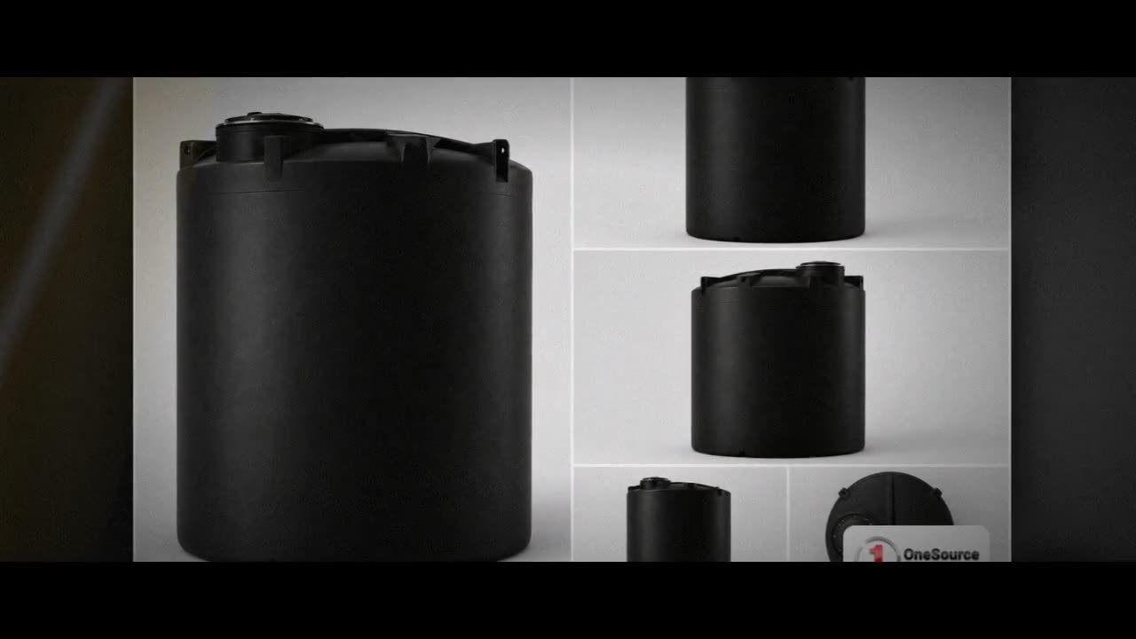Snyder Industries 6500 Gallon ASTM XLPE Black Heavy Duty Vertical Stor video