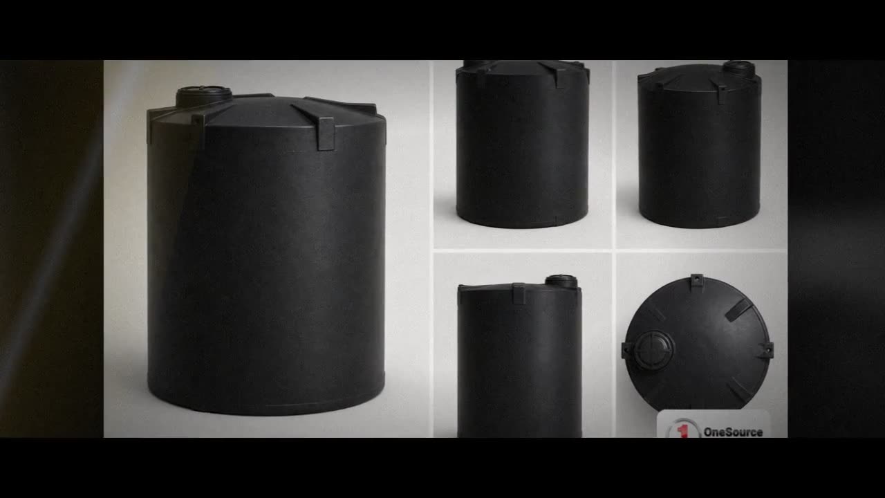 Snyder Industries 6500 Gallon Black Heavy Duty Vertical Storage Tank video