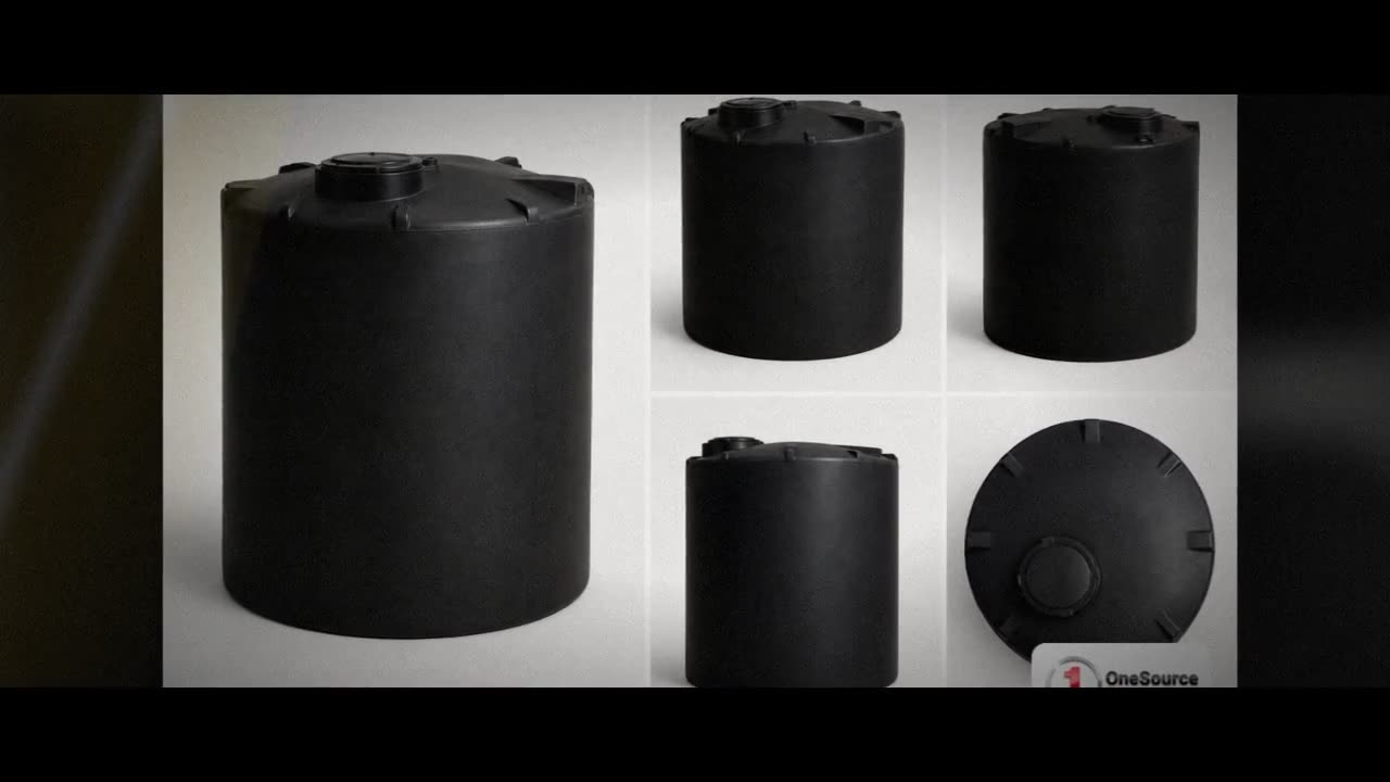 Snyder Industries 6500 Gallon Black Vertical Storage Tank video