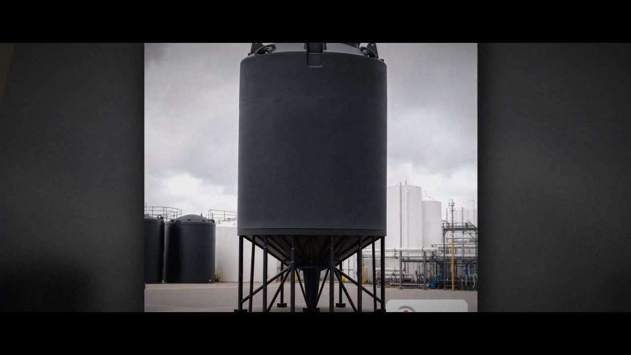 Snyder Industries 6500 Gallon Cone Bottom Tank video