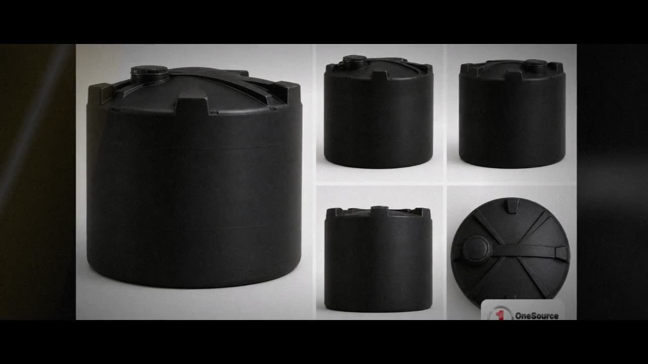 Snyder Industries 3000 Gallon Black Heavy Duty Vertical Storage Tank video