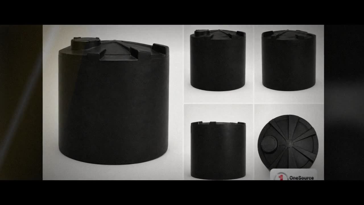 Snyder Industries 3000 Gallon Black Vertical Storage Tank video