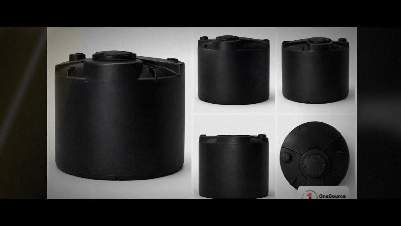 Snyder Industries 3000 Gallon ASTM 1.35 SG Black Vertical Storage Tank video