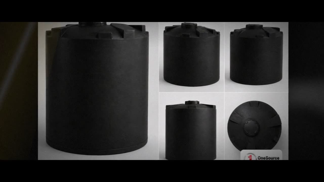 Snyder Industries 3000 Gallon ASTM XLPE Black Heavy Duty Vertical Stor video