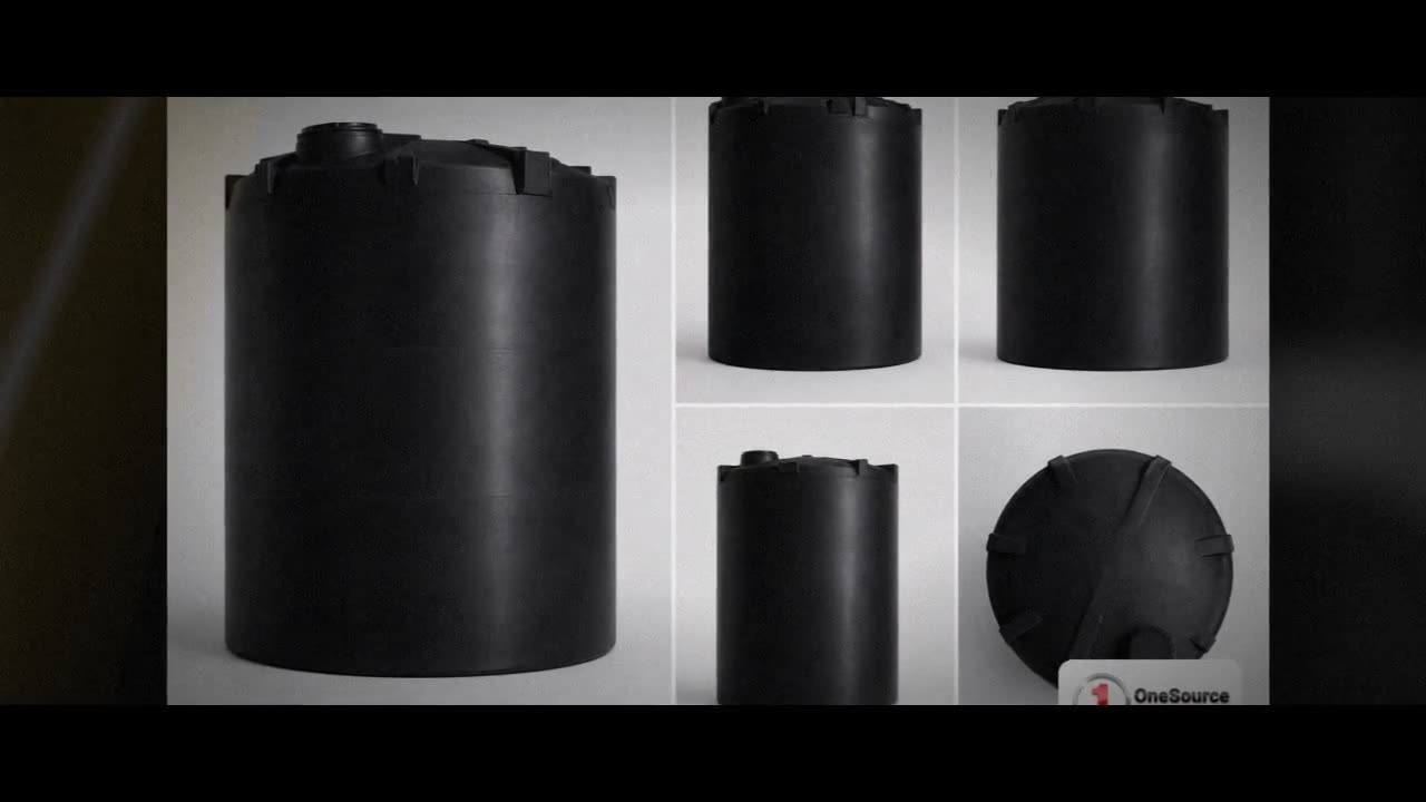 Snyder Industries 4500 Gallon Black Heavy Duty Vertical Storage Tank video