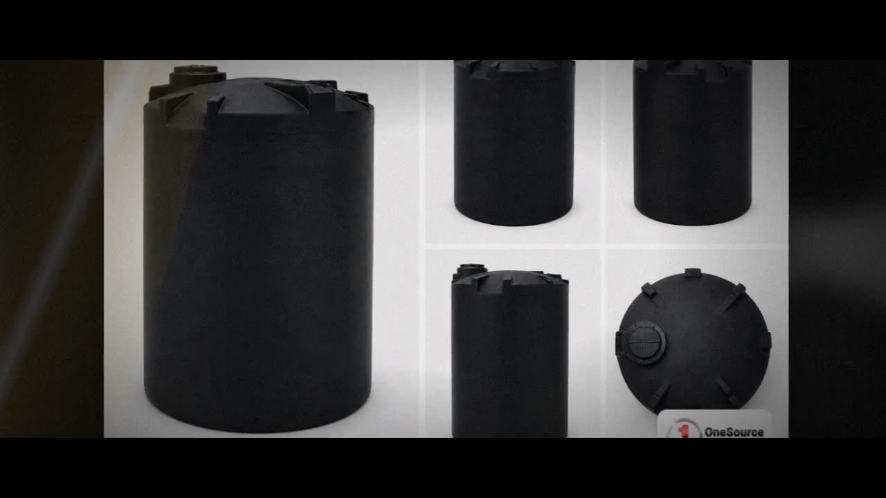 Snyder Industries 4500 Gallon ASTM XLPE Black Heavy Duty Vertical Stor video