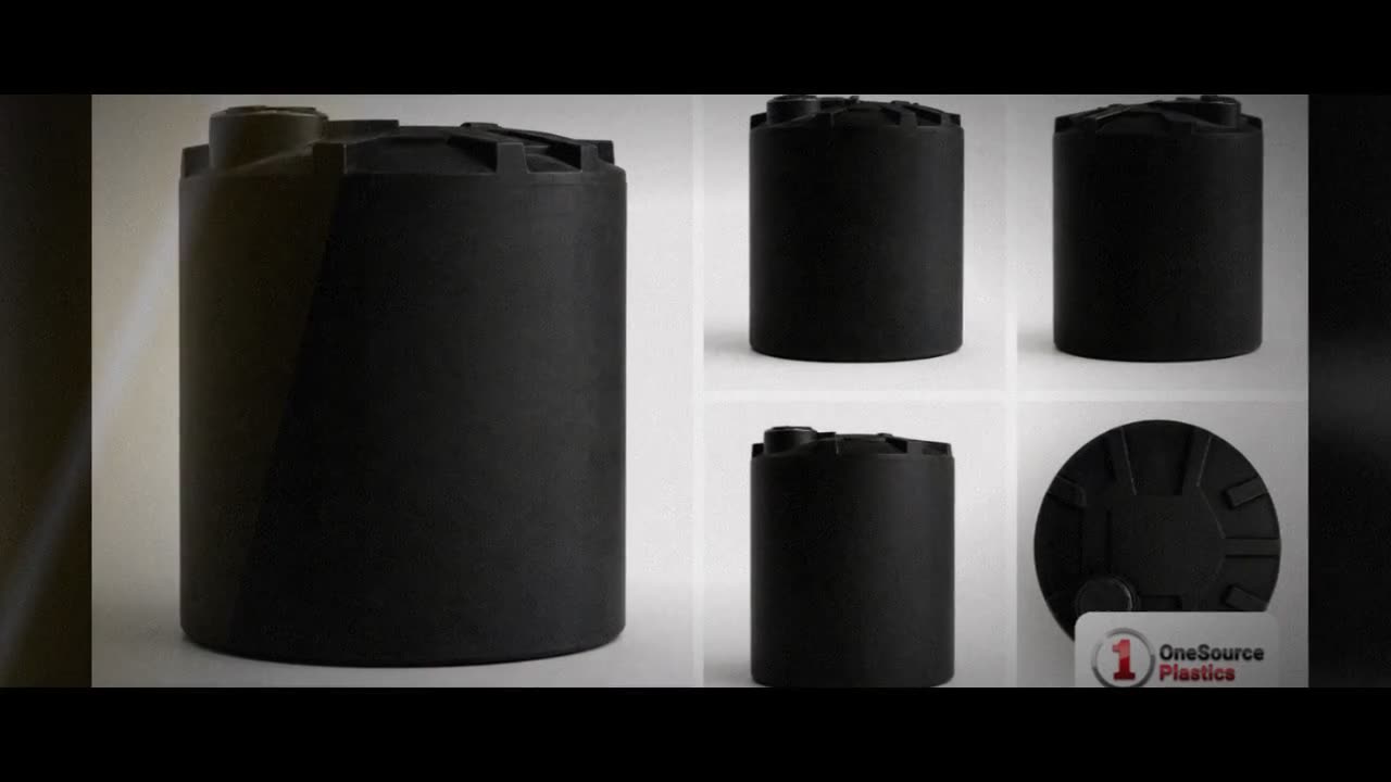 Snyder Industries 4300 Gallon Black Heavy Duty Vertical Storage Tank video