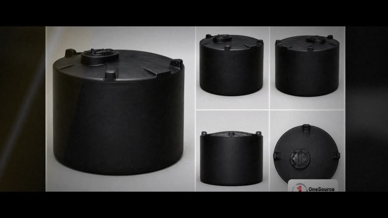 Snyder Industries 4300 Gallon Black Vertical Storage Tank video