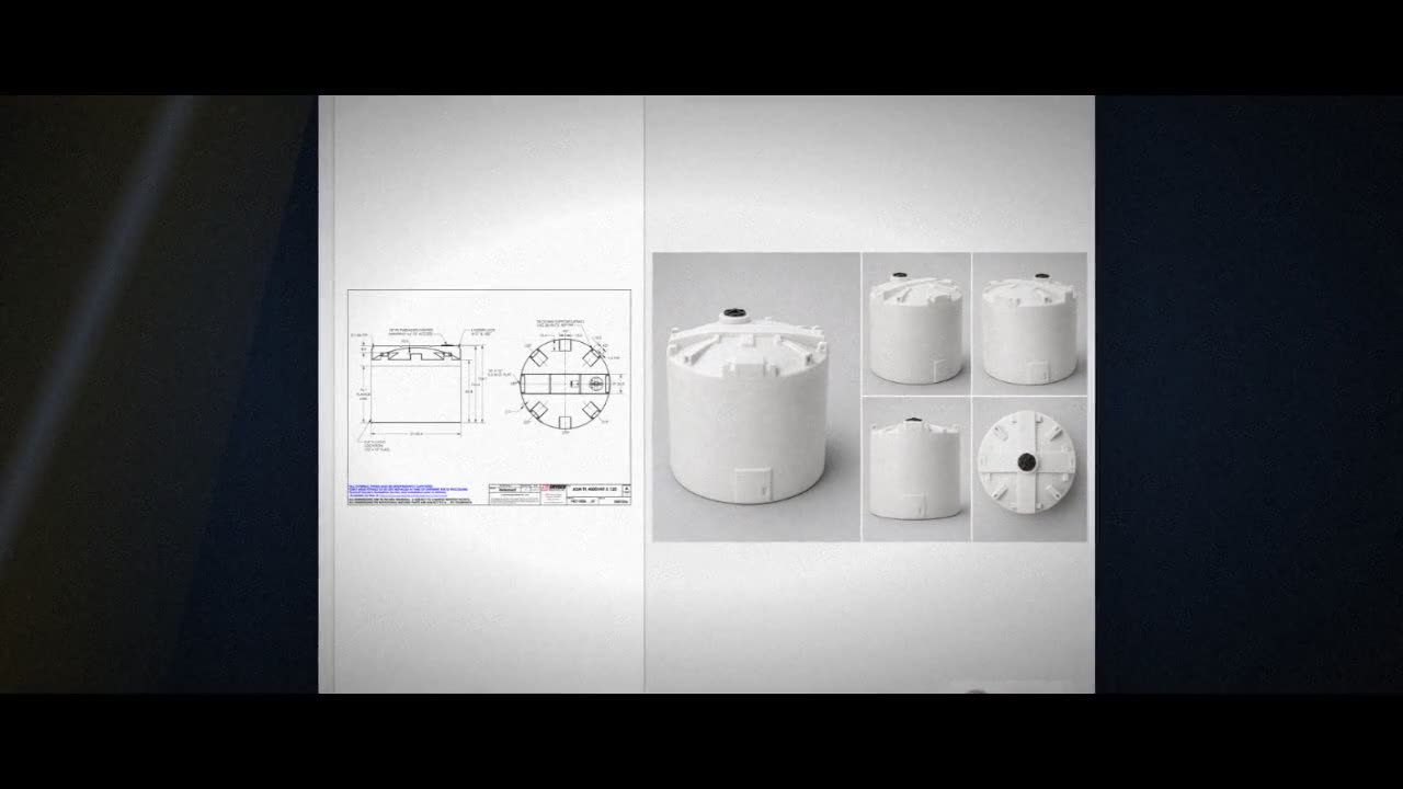 Snyder Industries 4000 Gallon ASTM XLPE Heavy Duty Vertical Storage Ta video