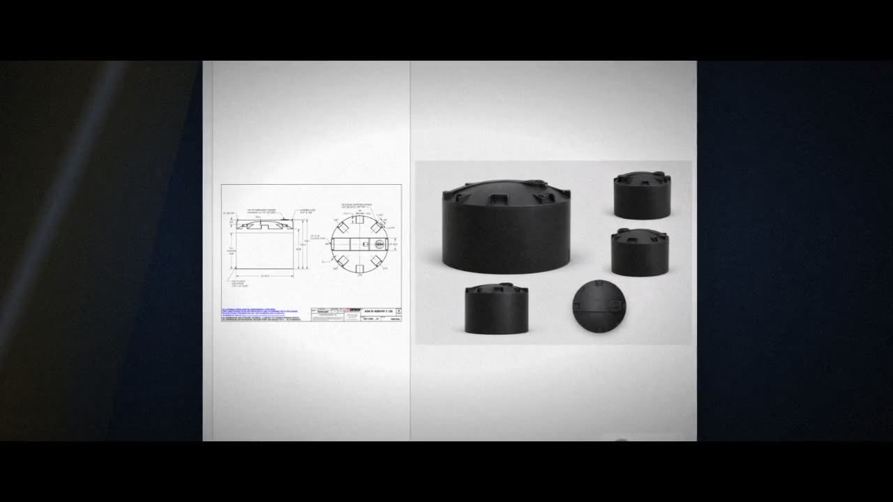 Snyder Industries 4000 Gallon ASTM XLPE Black Heavy Duty Vertical Stor video
