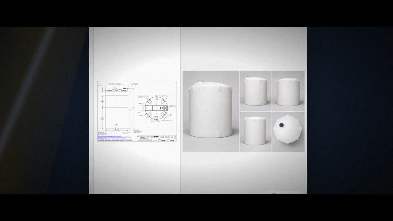 Snyder Industries 9500 Gallon ASTM XLPE Heavy Duty Vertical Storage Ta video