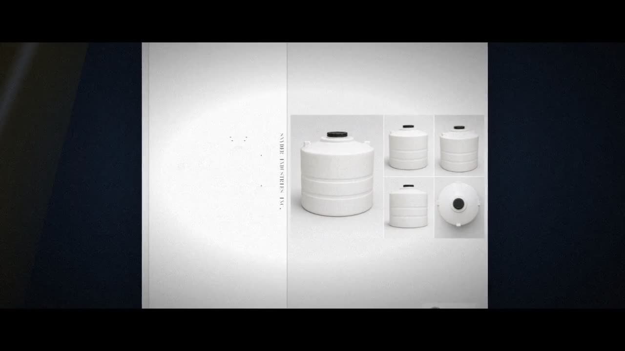 Snyder Industries 300 Gallon ASTM XLPE Heavy Duty Vertical Storage Tan video