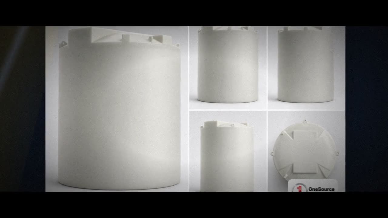 Snyder Industries 3600 Gallon XLPE Cone Bottom Tank video