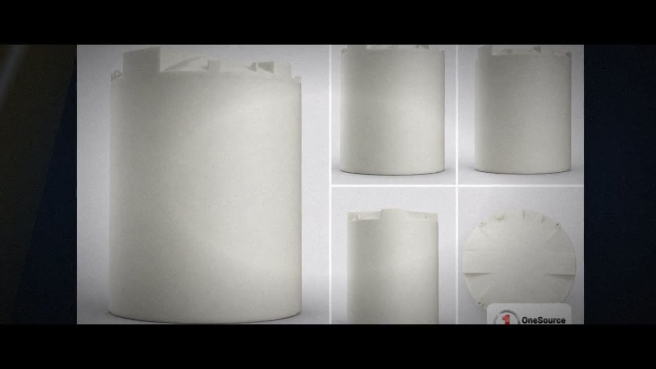 Snyder Industries 3600 Gallon Cone Bottom Tank video