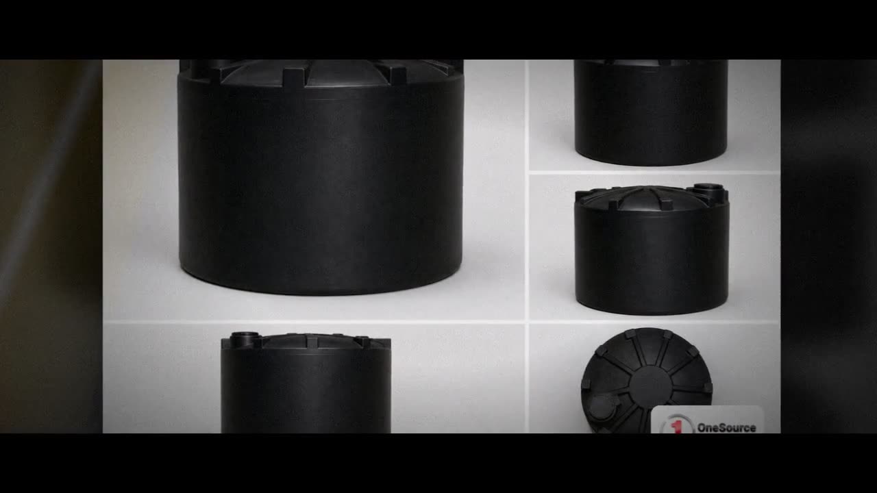 Snyder Industries 1100 Gallon Black Heavy Duty Vertical Storage Tank video