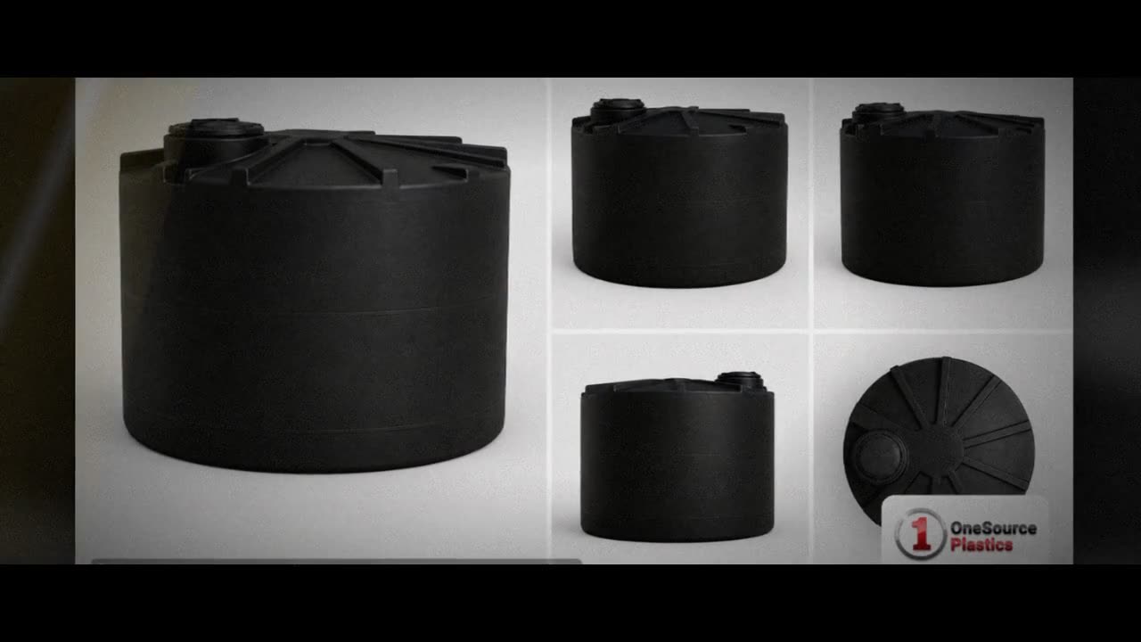 Snyder Industries 1500 Gallon Black Heavy Duty Vertical Storage Tank video